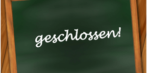 Geschlossen