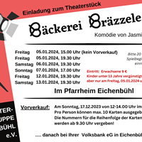 Theateraufführung der Theatergruppe Eichenbühl e. V.