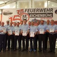 Ehrungen beim 150-jährigen Gründungsfest der Feuerwehr Eichenbühl